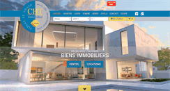 Desktop Screenshot of cht-immobilier.com